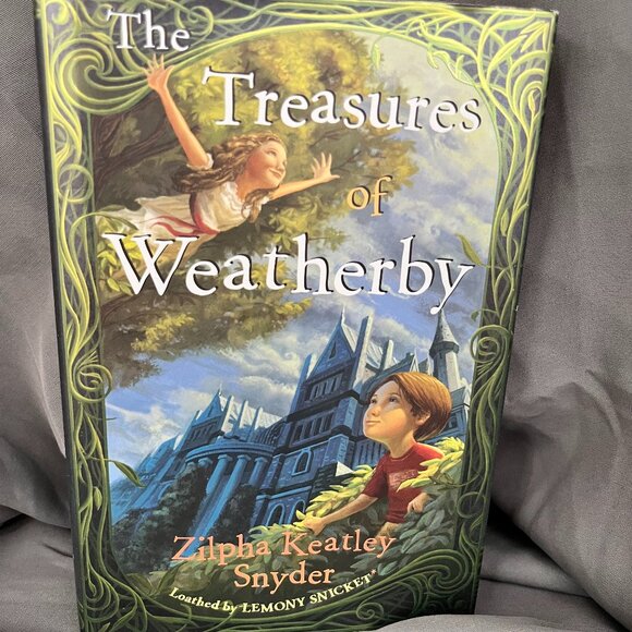 Hard cover "The Treasures of Weatherby" by Zilpha Keatley Snyder - Picture 1 of 3